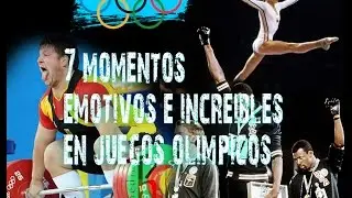 7 momentos mas emotivos e increibles en Juegos Olimpicos | hmedia tv