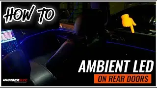 How to install Ambient LED on your REAR Doors