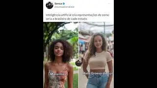 a ia criou como seria a mulher de cada estado #curiosidades #viralvideo #shorts #reels #stories #art