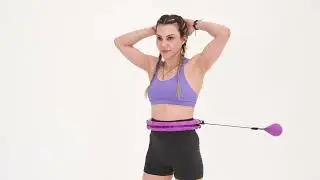 Kochler Hula Hoop Egzersiz Çemberi - Egzersiz Halkası - Ağırlıklı - Bel Bölgesi Ayarlanabilir