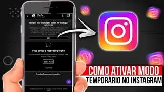 Como desativar mensagem temporária do Instagram