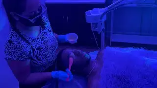 AlmightyTev Gets Skin Analysis & Facial Treatment