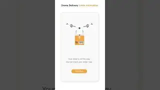 Drone Delivery Lottie Animation Studious31 