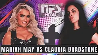 Mariah May VS Claudia Bradstone #mariahmay #womenswrestling #wrestling