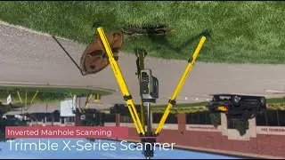 Manhole Scanning with Trimble X9