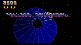 Tempest 2000 1994 MS DOS Gameplay
