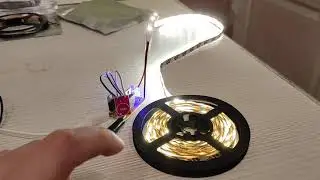 Сенсорный модуль включения светодиодной ленты своими руками.
