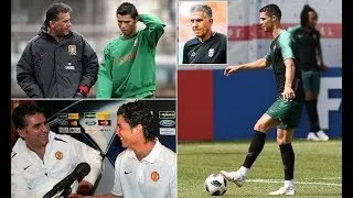 Cristiano Ronaldo and Carlos Queiroz shared a father son relationship at Manchester United