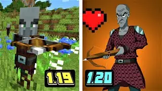 Minecraft 1.20 Sürümü Yağmacı Hakkında Bilinmeyen Gizemli Efsane Her Şey! (Pillager Mobs Facts)