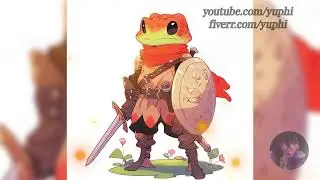 Animation - Grung Knight - Frog🐸🐸🐸