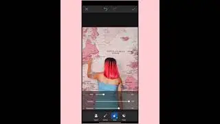 Pink Map Editing PicsArt Tutorial 💖#shorts #viral #firstshort #youtube #support
