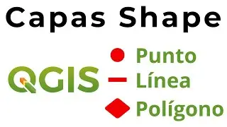 How to create Shape (SHP) layers in QGIS | Points, Lines and Polygons