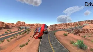 Rally Stage Desert Adventure in Nissan Patrol – Extreme Off-Roading & Epic Crashes!