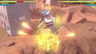 broly jumps on goku for 1 hour