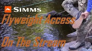 Simms Flyweight Access Wading Boot Review - Field Testing (BFS Fishing)