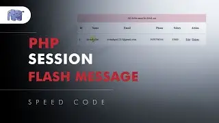 How to show Success Message/ Flash message in next page using PHP.