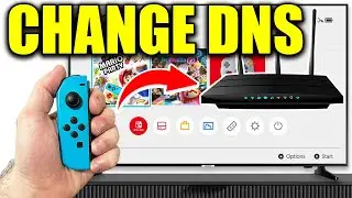 How To Change DNS Settings On Nintendo Switch!
