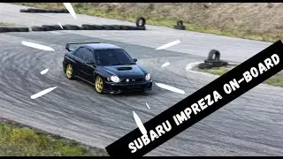 OnBoard Subaru Impreza WRX на "треке" Одесса