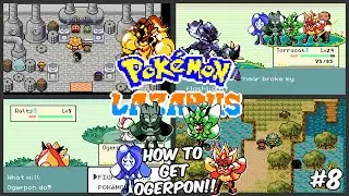 How To Get Ogerpon | Pokémon Lazurus Demo GBA Rom Hack Walkthrough #8