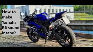 How to make Yamaha R6 sound insane? SC Project exhaust