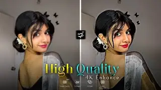 High Quality Video Editing In Capcut | 4K Video Enhancer | HDR CC Effect Capcut Tutorial 🍁