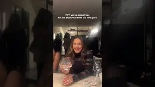 POV: YOU DON'T DRINK BUT STILL DRINK YOUR DRINKS IN A WINE GLASS