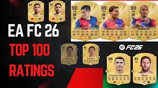 TOP 100 EA FC 26 Ratings Got Leaked!