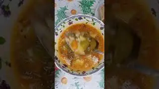Рассольник. Суп с перловкой и солеными огурцами, первое блюдо