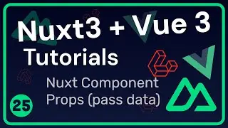 Component Props | Nuxt 3 Tutorials #25 | Urdu & Hindi
