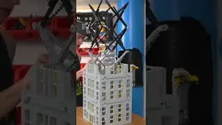 Finishing My LEGO Skyscraper! | LEGO City Day 27