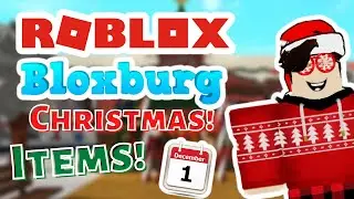 Roblox Bloxburg All CHRISTMAS Items! (*2021 - 2022*)