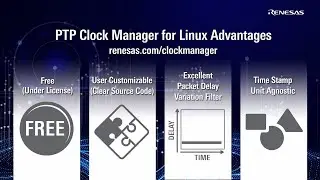 Precision Time Protocol (PTP) Clock Manager Software for Linux