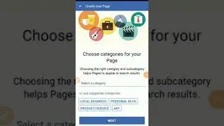 How to create a facebook page on Android