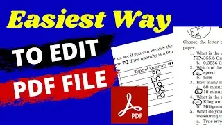 Easiest Way to Edit Pdf Files
