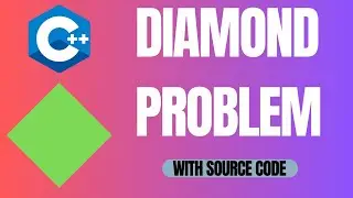 Diamond Problem in C++ | Complete C++ Project with source code | Urdu/Hindi
