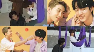 namjin's lack of personal space | namjin being boyfriends | namjin moments
