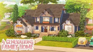 Sequoia Family Home for 4 Generations ❤️ | The Sims 4 Speed Build #ad