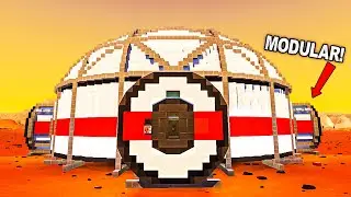 MODULAR MARS BASES! Survival Starts At Home Base. [MCS 5]