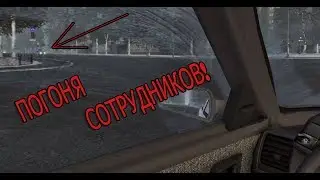Школьник на ВАЗ уезжает от ПОЛИЦИИ. City Car Driving