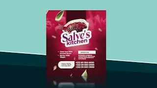 How to Design a Restaurant Flyer in Photoshop - Step-by-Step Guide