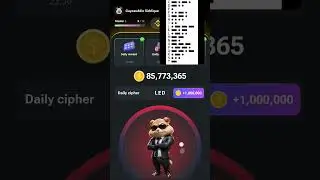Hamster Kombat Daily Cipher Today 1M Coins 2 July 2024 (2 july 2024