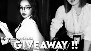 Giveaway !! || 2nd Anniversary Special