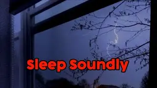 😴🌩 Relaxing Rain Sounds for Sleep and Meditation