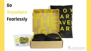 Unboxing the First Germ Repellent Travel Bag | Samsara Luggage