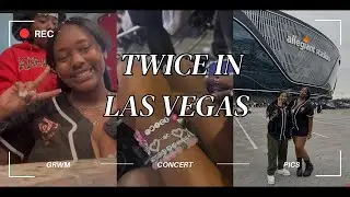 TWICE concert (grwm, pictures, pre-birthday & concert)
