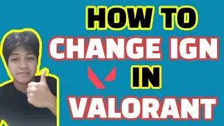 How to change IGN in Valorant