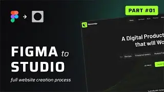 Figma to Wix Studio: Full Digital Agency Website Creation Process - Part 1