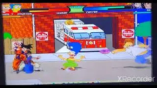 Sandal M.U.G.E.N Battle 33: Homer and Marge vs Goku and Chi-Chi