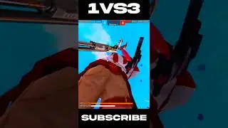 1vs3 clutch against next level squad🥶🥶 