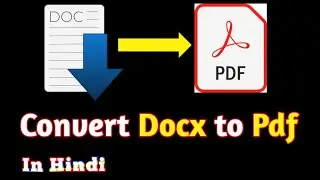 Docx to Pdf Convert| How to Convert Docx to Pdf in Mobile| Word App se Pdf banaye| Word App|